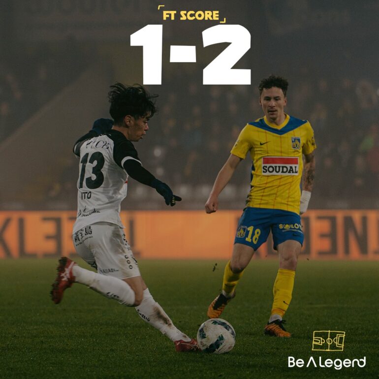 Japanese Ryotaro Ito scored for Sint-Truiden