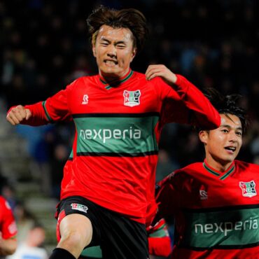 Japanese forward Koki Ogawa hit the back of the net for NEC