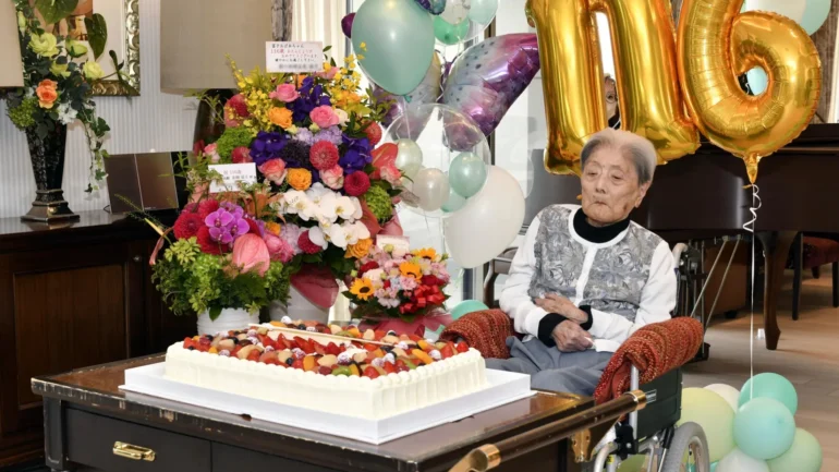 Tomiko Itooka celebrated her 116th birthday on 23 May 2024