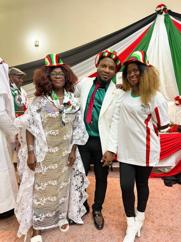 NDC victory party in Japan