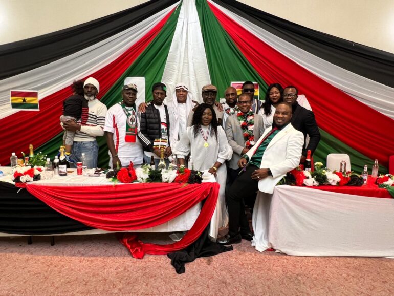 The NDC victory party