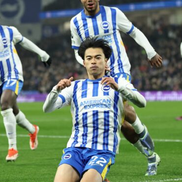 Kaoru Mitoma scored for Brighton