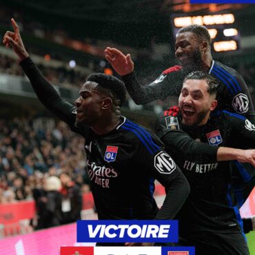 Ernest Nuamah scored for Lyon