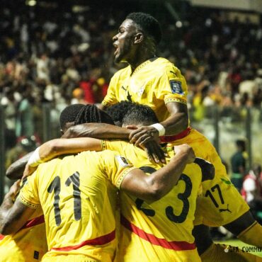 Ghana battered Chad 5-0