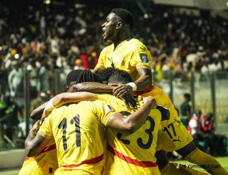 Ghana battered Chad 5-0