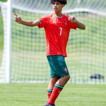 Cristiano Jr debuted against Japan