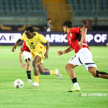Ghana lost to Egypt