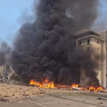 Air strike carried out by Iran