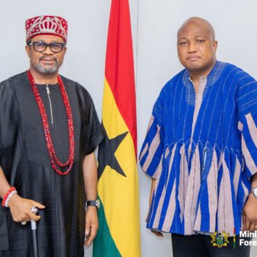 Hon. Samuel Okudzato Ablakwa is the Minister of Foreign Affairs for Ghana