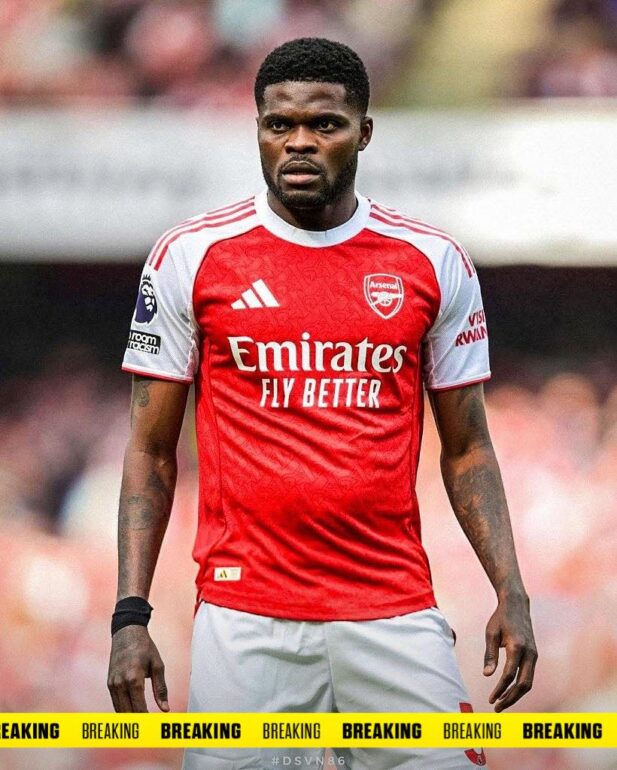 Partey has been charged by the British police for rape