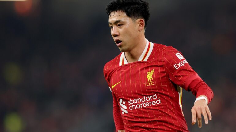 Wataru Endo starred for Liverpool