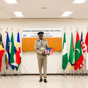 ACP Abass in Tokyo for training