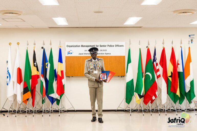ACP Abass in Tokyo for training