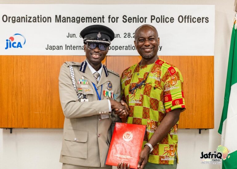 Ghana's ACP Abass in Tokyo