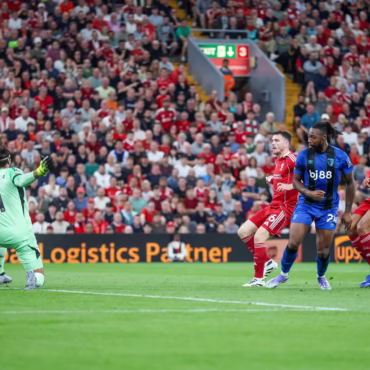 Bournemouth are right back in this. Photograph: Robin Jones/AFC Bournemouth/Getty Images