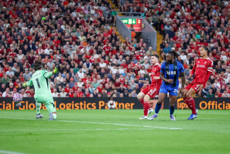 Bournemouth are right back in this. Photograph: Robin Jones/AFC Bournemouth/Getty Images