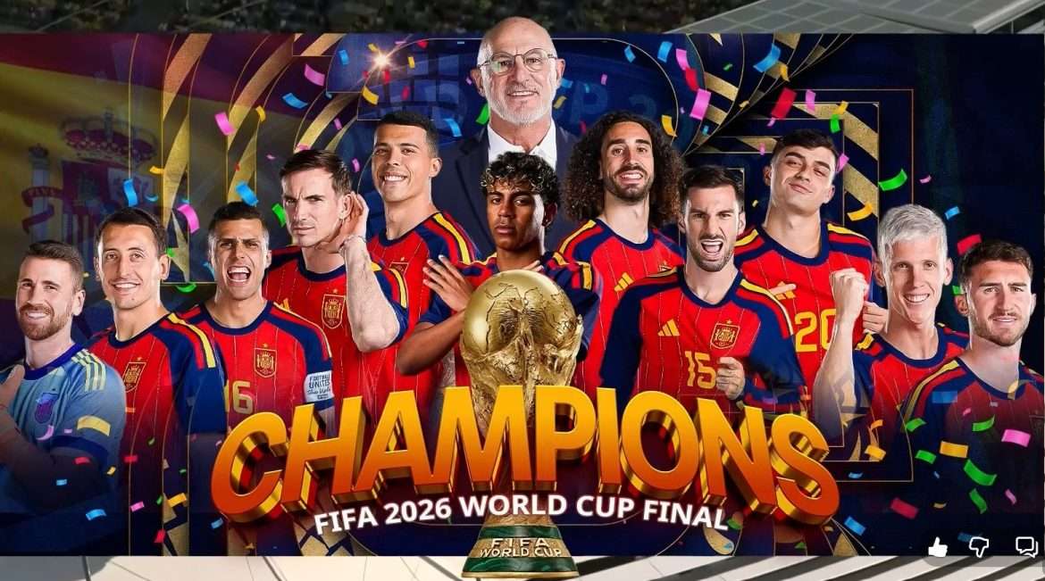 Spain are the FIFA World Cup 2026 champions after a historic tournament campaign.