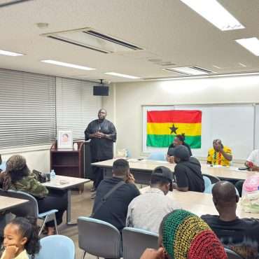 Ghanaian Residents Association of Osaka mourns with Evans Asare